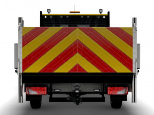 Mercedes Benz Sprinter Dropside Tail Lift 2018 Modèle 3D