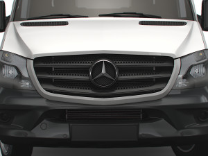 Mercedes Benz Sprinter Single Cab Tipper Toolpod 2018 3D 모델