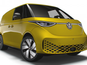 VW ID Buzz Cargo 2RD 2023 3D Model