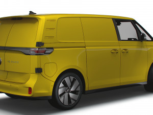 VW ID Buzz Cargo 2RD 2023 3D मॉडल