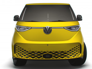 VW ID Buzz Cargo 2RD 2023 3D मॉडल