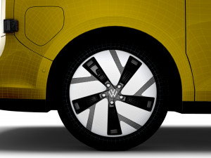 VW ID Buzz Cargo 2RD 2023 3D मॉडल