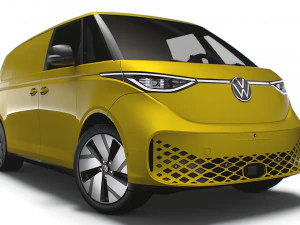VW ID Buzz Kargo LWB 2RD 2023 3D Model