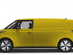 VW ID Buzz Cargo LWB 2RD 2023 3D Model
