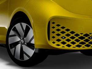 VW ID Buzz Cargo LWB 2RD 2023 3D Model