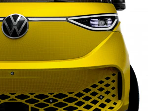VW ID Buzz Cargo LWB 2RD 2023 3D Model