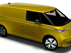 VW ID Buzz Cargo LWB 2RD 2023 3D Model