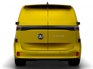 VW ID Buzz Cargo LWB 2RD 2023 3D Model
