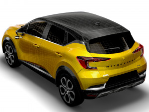 Mitsubishi ASX 2023 3D 모델