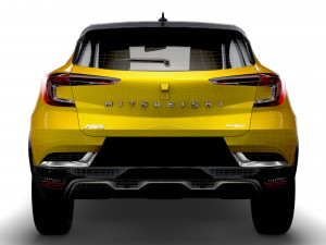 Mitsubishi ASX 2023 3D 모델