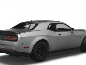 Dodge Challenger SRT Demon 170 LC 2023 3Dモデル