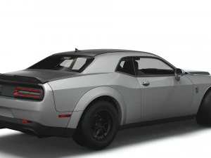 Dodge Challenger SRT Demon 170 LC 2023 3D Model