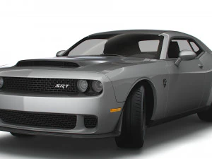 Dodge Challenger SRT Demon 170 LC 2023 3D Model