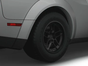 Dodge Challenger SRT Demon 170 LC 2023 3D Model