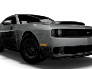 Dodge Challenger SRT Demon 170 LC 2023 3Dモデル