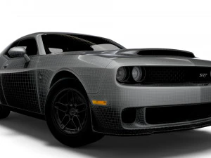 Dodge Challenger SRT Demon 170 LC 2023 3D Model
