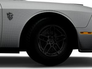 Dodge Challenger SRT Demon 170 LC 2023 3Dモデル