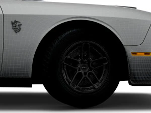 Dodge Challenger SRT Demon 170 LC 2023 3D Model