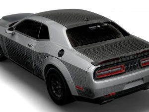 Dodge Challenger SRT Demon 170 LC 2023 3D Model