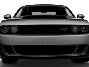 Dodge Challenger SRT Demon 170 LC 2023 3Dモデル