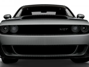 Dodge Challenger SRT Demon 170 LC 2023 3D Model
