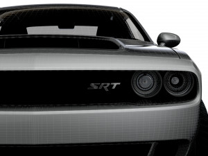 Dodge Challenger SRT Demon 170 LC 2023 3Dモデル