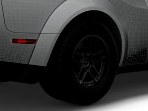 Dodge Challenger SRT Demon 170 LC 2023 3D Model