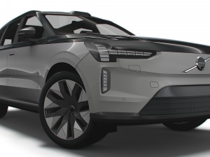 Volvo EX90 Excellence 2023 3D Model