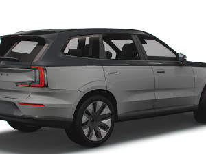 Volvo EX90 Excellence 2023 Model 3D