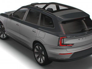 Volvo EX90 Excellence 2023 Model 3D