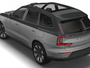 Volvo EX90 Excellence 2023 3D Model