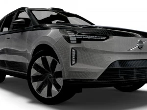 Volvo EX90 Excellence 2023 3D Model
