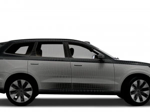 Volvo EX90 Excellence 2023 3D Model