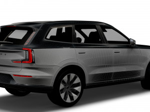 Volvo EX90 Excellence 2023 Model 3D