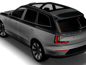 Volvo EX90 Excellence 2023 Model 3D