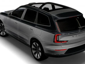 Volvo EX90 Excellence 2023 3D Model