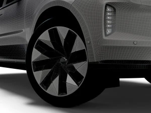 Volvo EX90 Excellence 2023 3D Model