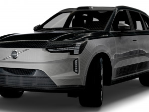 Volvo EX90 Excellence 2023 Model 3D