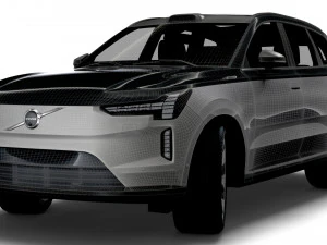 Volvo EX90 Excellence 2023 3D Model