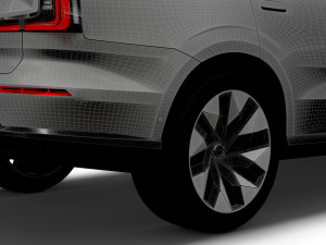 Volvo EX90 Excellence 2023 Model 3D