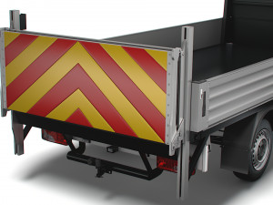 Mercedes Benz Dropside Tail Lift 2008 3D-Modell