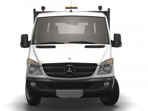Mercedes Benz Dropside Tail Lift 2008 3D-Modell