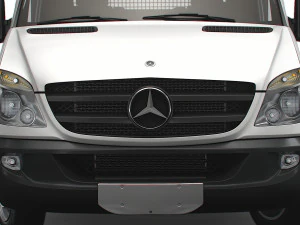 Mercedes Benz Dropside Tail Lift 2008 3D Model