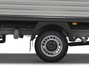 Mercedes Benz Dropside Tail Lift 2008 3D-Modell