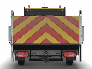 Mercedes Benz Dropside Tail Lift 2008 3D-Modell