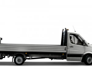 Mercedes Benz Dropside Tail Lift 2008 3D Model