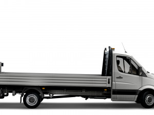 Mercedes Benz Dropside Tail Lift 2008 3D-Modell