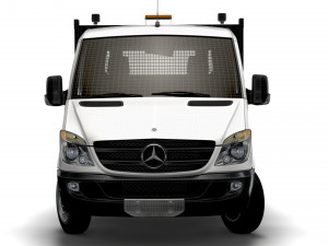 Mercedes Benz Dropside Tail Lift 2008 3D-Modell