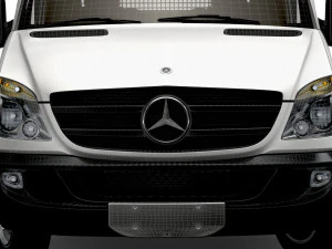 Mercedes Benz Dropside Tail Lift 2008 3D Model