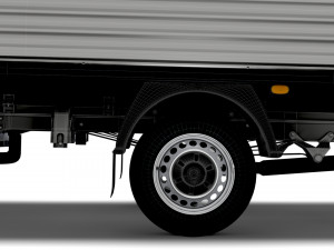 Mercedes Benz Dropside Tail Lift 2008 3D-Modell